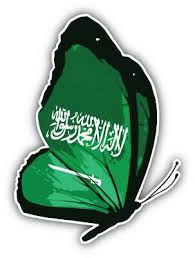 Saudi Arabia Flag Butterfly Car Bumper Sticker Decal Sizes In 2020 Car Bumper Stickers Bumper Stickers Car Bumper