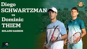 Dominic thiem scheiterte im viertelfinale der french open. Diego Schwartzman Vs Dominic Thiem Roland Garros En Vivo Youtube