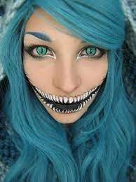 So Cool Halloween Make Cheshire Cat Makeup Halloween Makeup