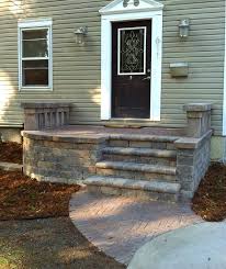 Doty Island Front Steps Front Door Steps Porch Steps Front Porch Stone