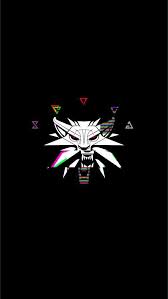 Mixed The Witcher And Cyberpunk For A New Phone Background The Witcher Game Witcher Tattoo Witcher Medallion