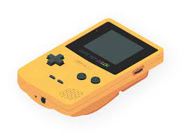 Isometric Gameboy Color By Tiptut On Dribbble In 2020 Gameboy Gaming Products Isometric