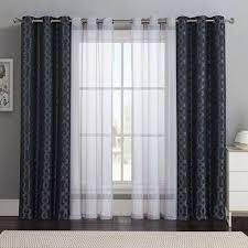 Small Nail Spa Salon Interior Design Window Treatments Living Room Living Room Windows Living Room Decor Curtains