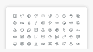 Maybe you would like to learn more about one of these? Social Media Brands Transparent White Outline Social Media Icons Hd Png Download Kindpng