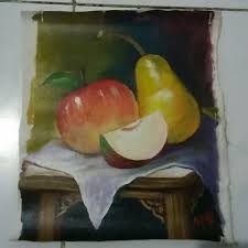 Buah epal hitam putih download now 126 nama nama gambar buah buahan penjelasan terlengkap download now kumpulan gambar karikatur buah atau bunga puzzze download now 26 gambar mewarnai. Jual Lukisan Buah Apel Pir Pear Kota Bekasi Id Gallery Tokopedia
