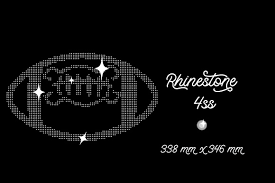 Download Rhinestone Template American Football Design 338x346 Mm 4ss Svg Cut File By Creative Fabrica Crafts Creative Fabrica PSD Mockup Templates