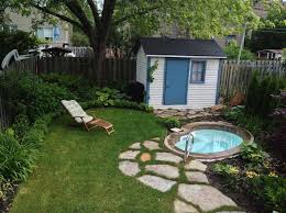 Check spelling or type a new query. 40 Outstanding Hot Tub Ideas To Create A Backyard Oasis Small Backyard Pools Small Inground Pool Hot Tub Landscaping