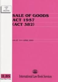 Therefore, sale of goods act, 1957 cannot ca nnot apply. Books Kinokuniya Sale Of Goods Act 1957 9789678914116