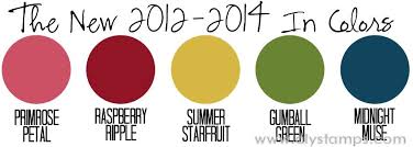 2012 2014 Stampin Up In Colors Google Search Stampin Up Blogs Paper Craft Tutorials Stampin Up Cards