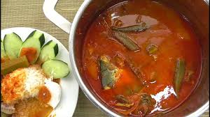 English language the main ingredients in asam pedas are usually seafood or freshwater fish. Nyonya Style Asam Pedas Spicy Tamarind Fish Mykitchen101en Com