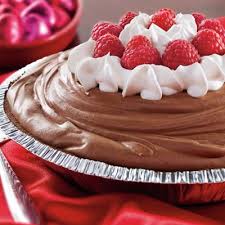 Chocolate Raspberry Mousse Pie Valentines Recipes Desserts Raspberry Mousse Milk Recipes