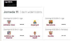 Programación de los juegos del día de las principales ligas y competiciones de mundo. Liga Bbva En Directo Partidos De Hoy 8 De Noviembre Online El Correo