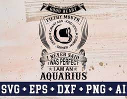 Download Funny Aquarius Svg Aquarius Birthday Birthday Aquarius For Family And Friends Svg Png Eps Dxf Digital Svg Cricut Silhouette Svg Files Cricut Svg Silhouette Svg Svg Designs Vinyl Svg Twinklesvg Com