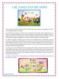 Don't forget to bookmark dia del nino en ecuador frases using ctrl + d (pc) or command + d (macos). 1 De Junio Dia Del Nino Derechos De Los Ninos Politica