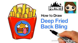 Logo maken logo ontwerpen online. How To Draw Deep Fried Back Bling Easy Fortnite Durr Burger Youtube Cute Drawings Burger Drawing Drawings