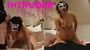 Intruder fucks asian amateur Yumi hard while her boyfriend is away