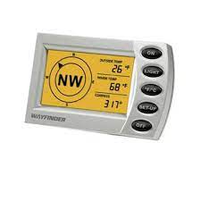 Thermometer for presentation of indoor and outdoor temperatures as well as temperature trends. Wayfinder V2020 Automobile Compass With Wireless Thermometer Digital Car Compa Asd