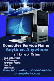 Create The Perfect Design By Customizing Easy To Use Templates In Minutes Easily Convert Your Image Designs Into Vid Computer Repair Computer Computer Service