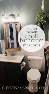 budget friendly small bathroom makeover in 2021 small bathroom makeover bathroom makeover diy bathroom remodel