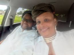 Celebrating the wedding of Charles and his wife