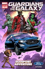 And it's a superhero movie that is as you'll notice, it looks a little bit closer to what fans know from the original marvel guardians of the galaxy comic books. All New Ford Ecosport Rockets Into Marvel Studios Guardians Of The Galaxy Vol 2 Business Wire