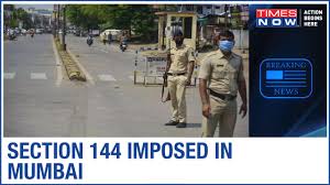 The state govt said restrictions will be imposed in containment zones and in areas where. Section 144 Imposed In Mumbai Amid Covid 19 Spike Is This A Major Setback For City