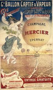Champagne Epernay Ballon By Eugene Mercier 1900 Champagne Maison De Champagne Epernay