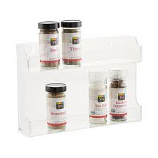 Check spelling or type a new query. Double Acrylic Spice Rack The Container Store