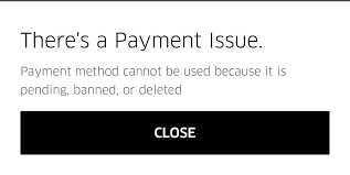 To redeem a gift card: Has Anyone Had An Issue Updating The Expiration Date And Cvv On Their Debit Card I Keep Getting This Error Uber Is Blaming The Bank Which Is Complete Bs Uber