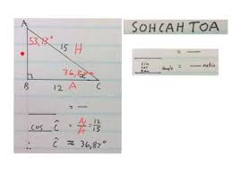 Trig Solving The Angle In Right Angled Triangles Grade 10 And Older Mathdou Youtube