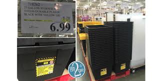 I used this style extensively and they are great. Costco Storage Bins Costco Members 27 Gallon Heavy Duty Storage Bins Only 6 79