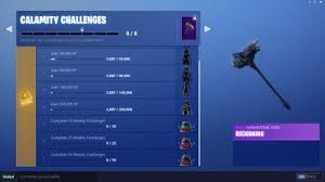 Fortnite Calamity Challenge Skin Review Leveling Guide