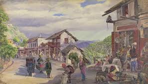 The Bazaar Musoori, 8th May 1878' | Art UK