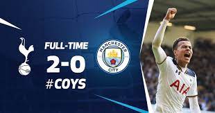 90'+6' second half ends, tottenham hotspur 2, manchester city 0. Spurs 2 0 Manchester City Game In 13 Tweets As Pochettino S Brilliant Spurs Down Pep Just Football