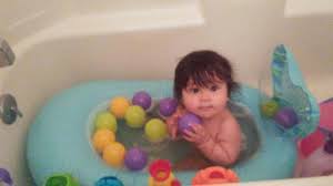 Buy bathtub whale toy at cheery kid. Whale Bubble Bath Inflatable Bath Tub Blue Infantino