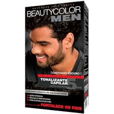 Kit Tonalizante Beautycolor Men Castanho Escuro