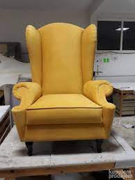 Kozne fotelje u odlicnom stanju, cena je po komadu uvoz. Namestaj Fotelja Berzera Classic 15 Yellow Kupujemprodajem