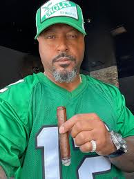 Our Eagles Choose VIOLENCE!!! Landon Dickerson's Quote. GO BIRDS 🦅