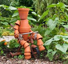 Mes créations de personnages en pots de fleurs bienvenue sur mon blog, je vais vous faire partager ma passion pour les loisirs créatifs et en particulier pour la bonjour, je trouve vos personnages trés rigolo. Un Tuto Et 24 Photos Pour Realiser Vos Sculptures En Pot De Terre Cuite