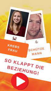 Erfahre es hier bei astrologie mit madame lenormand.in diesem video werden die prinzipie. Schutze Mann Krebs Frau Liebe Und Partnerschaft Schutze Mann Schutze Sternzeichen Krebs