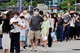 All news > 'reckless interference' in taiwan could target north korea, pyongyang warns. S Korea Logs Record Jump In Daily Covid Cases Eyes Tougher Curbs Coronavirus Pandemic News Al Jazeera