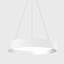 Two colors are available, whispering white and caramel. Studio Line Large Area Pendant Luminaires Bega
