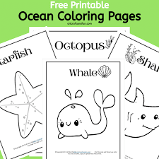 40+ realistic sea life coloring pages for printing and coloring. Free Printable Ocean And Sea Animal Coloring Pages For Kids