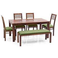 Learn about our white glove delivery. Solid Wood 6 Seater Dining Table Sets Check 16 Amazing Designs Buy Online Urban Ladder