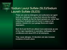 Sodium Lauryl Sulfate Sls Sodium Laureth Sulfate Sles These Are Used As Sodium Lauryl Sulfate Sodium Laureth Sulfate Esthetics