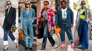 A street style image by chris quyen. The Street Style Crowd Wore Blue Denim On Day 7 Of Paris Fashion Week Fashionista