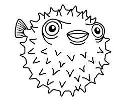 Free printable puffer fish coloring pages. Porcupine Fish Coloring Page Fish Coloring Page Fish Coloring Pages Coloring Pages