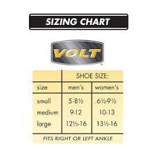 Active Ankle T2 Size Chart Best Picture Of Chart Anyimage Org