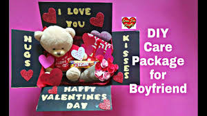 23 valentine's day gift ideas for your picky s.o. Diy Care Package For Boyfriend Valentine S Day Gift Idea Gift For Boyfriend Husband Youtube