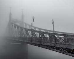 Individual images served from our catalog are copyright by their respective owners and used with permission. Wallpaper Iron Bridge Fog Morning Black And White Picture 2560x1600 Hd Picture Image